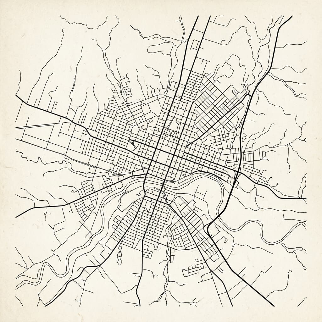 Mapa Histórico de Angol